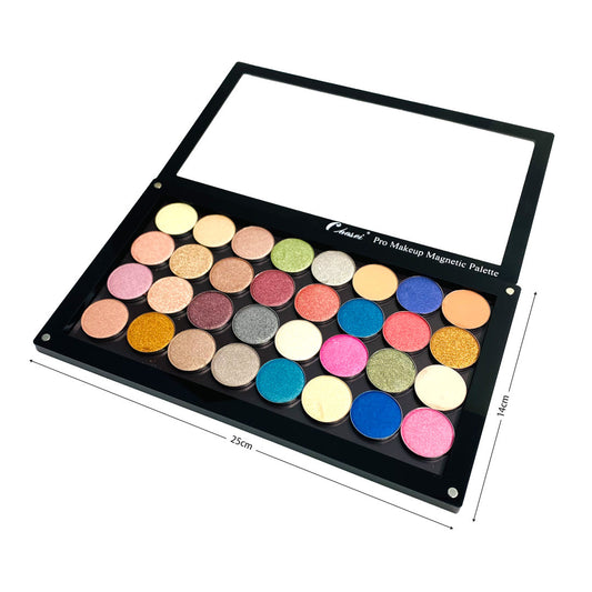 From an 'explosive' dressing table to a 5-second suitcase: How did coosei acrylic magnetic eye shadow empty palette save my dressing table