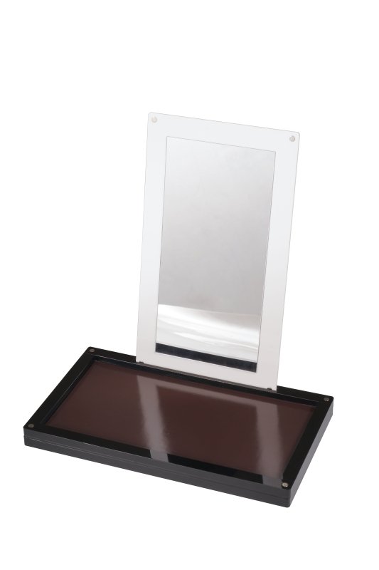 Coosei Arcylic Magnetic Makeup Palette empty with Mirror Stackable 2 Layers Overlap dABL2