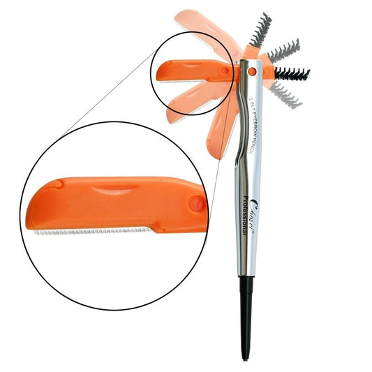 Coosei Eyebrow Pencil with Razor & Brush 3 in 1 - Coosei