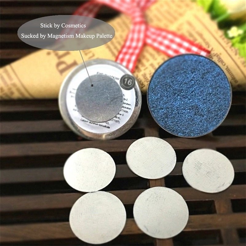 Round Metal sticker for eyeshadow to hold your eyeshadow on magnetic palette tightly - Coosei