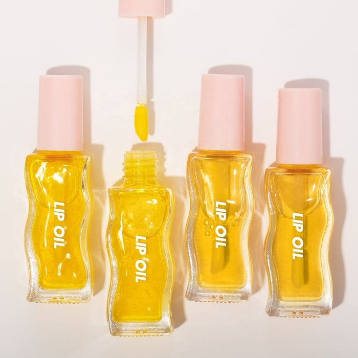 Private Label Glass Shine Lip Oil Gloss - Plumping