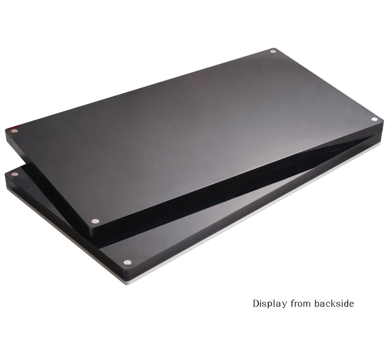 Coosei Arcylic Empty Magnetic Eyeshadow Makeup Palette with Mirror Stackable 2 Layers Overlap dABL2 - Coosei
