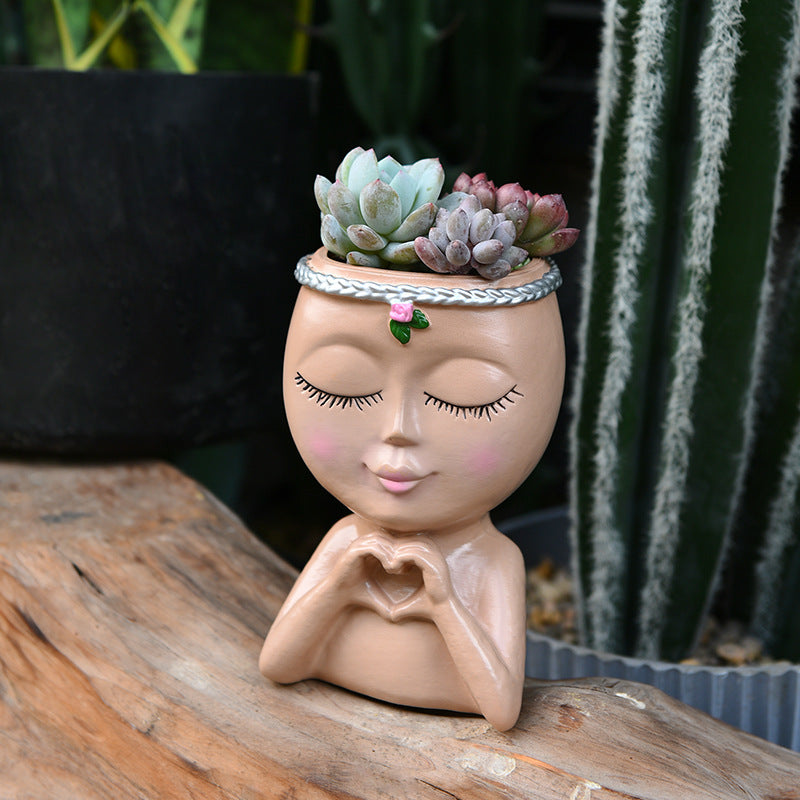 Girl Makeup Brush Holder: Floral Desk Organizer Pen Pot Mutiple Founction Holder