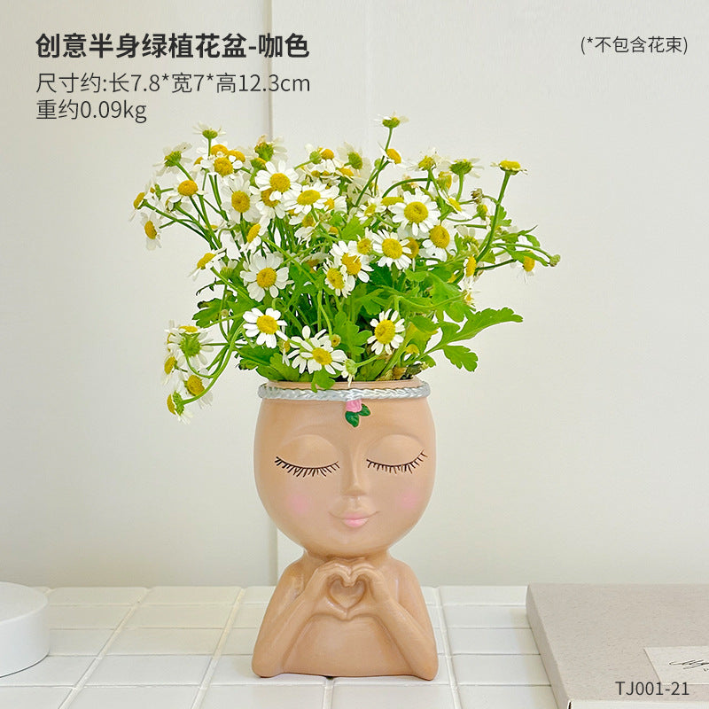 Girl Makeup Brush Holder: Floral Desk Organizer Pen Pot Mutiple Founction Holder