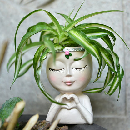 Girl Makeup Brush Holder: Floral Desk Organizer Pen Pot Mutiple Founction Holder