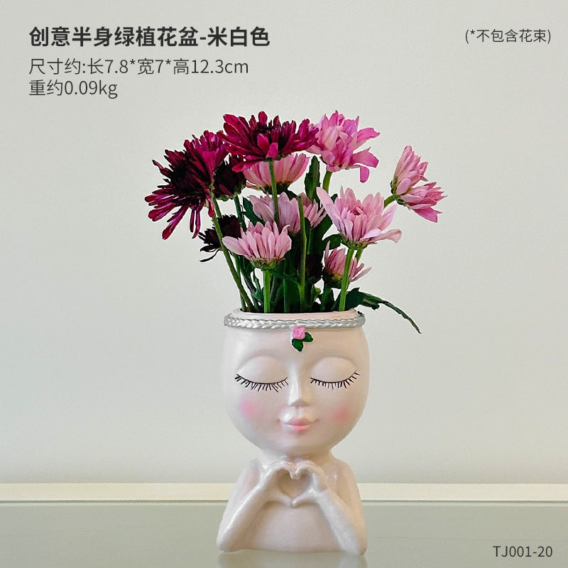 Girl Makeup Brush Holder: Floral Desk Organizer Pen Pot Mutiple Founction Holder