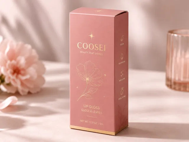 Packaging box before and after
