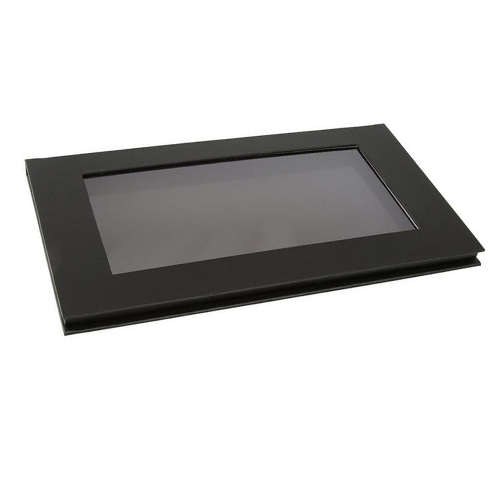 Coosei Black Matte Empty Magnetic Eyeshadow Makeup Palette  Large size BL