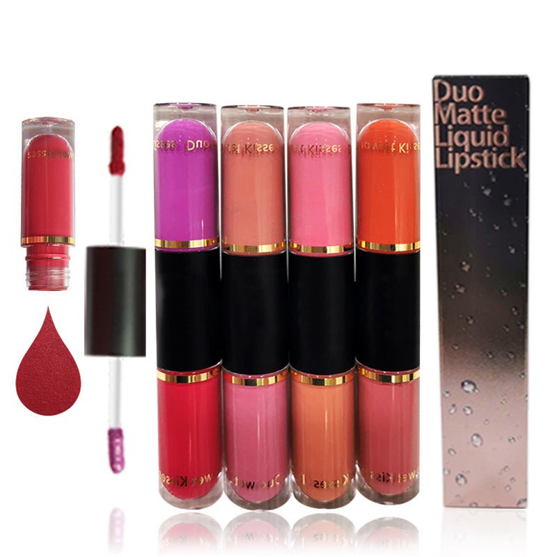 Coosei Double Sided Velvet Waterproof Liquid Matte Lipstick - Coosei