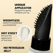 Private Label Lip Buff Balm - Hyaluronic Brush 10mL product image 4 for Coosei private label lip balm customization