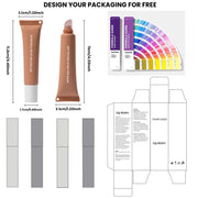 Private Label Lip Butter Balm - Mirror Shine Tube 15mL product image 5 for Coosei private label lip balm customization