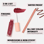 Private Label Vegan Lip Gloss Set - Long - 2 In 1 And Lip Liner product image 4 for Coosei private label lip gloss customization