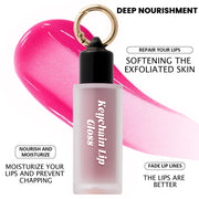 Private Label Keychain Clip Lip Gloss Tint - Hydrating - Style B product image 2 for Coosei private label lip gloss customization