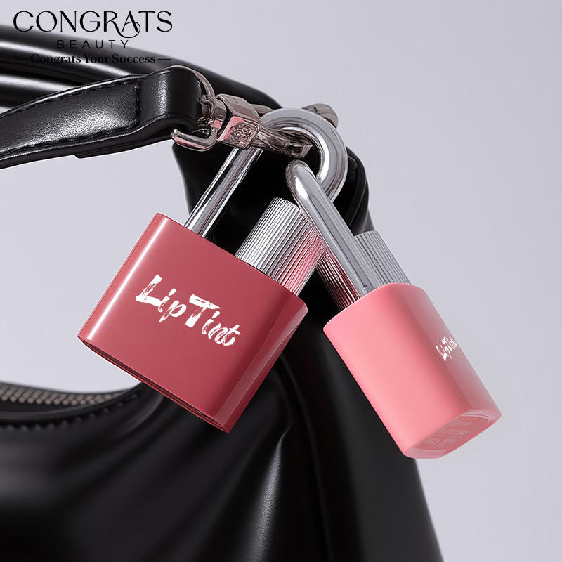 Private Label Keychain Clip Lip Gloss Tint - Hydrating - Hydrating Glossy Lip