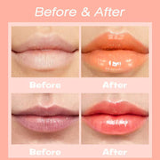 Private Label Strawberry Lip Balm - Plumping Click Pen 2g product image 2 for Coosei private label lip balm customization