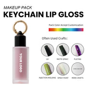 Private Label Keychain Clip Lip Gloss Tint - Hydrating - Style C product image 5 for Coosei private label lip gloss customization