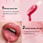 Private Label Plumping Lip Gloss - Hydrating product image 4 for Coosei private label lip gloss customization
