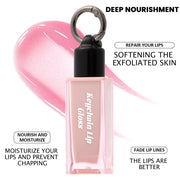 Private Label Keychain Clip Lip Gloss Tint - Hydrating - Style A product image 3 for Coosei private label lip gloss customization