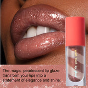 Private Label Plumping Lip Oil Gloss - Hydrating - swirl lip product image 4 for Coosei private label lip gloss customization