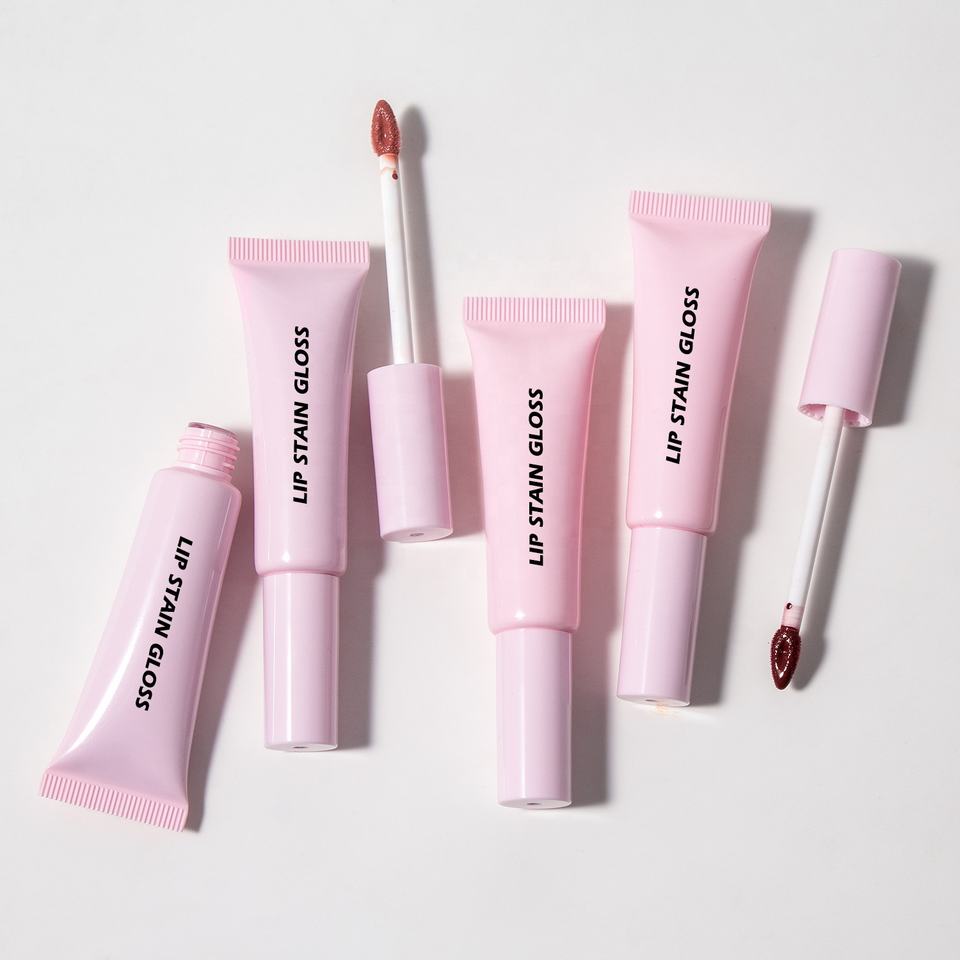 Private Label Glass Shine Lip Gloss Tint - Hydrating