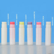 Private Label Tinted Macaron Lip Balm - Pink Cream 4g product image 2 for Coosei private label lip balm customization
