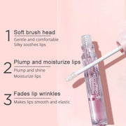 Private Label Vitamin E Lip Oil - Plumping Therapy 5mL product image 2 for Coosei private label lip oil customization