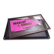Paleta de sombras de ojos magnéticas vacías de acrílico Coosei, tamaño grande ABL1