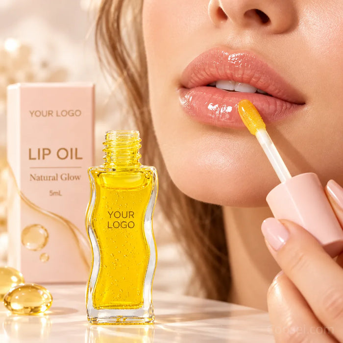 Private Label Non-Sticky Lip Oil - Natural Glow 5mL