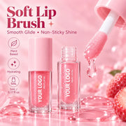 Private Label Plant Tinted Lip Oil - Clear Sheen 5mL
