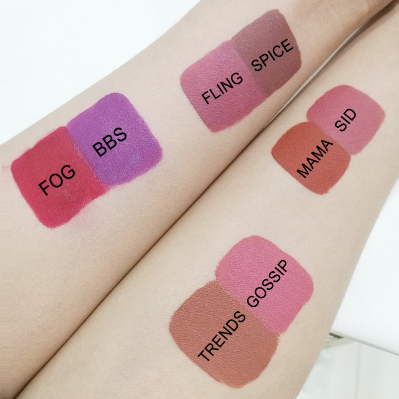 Coosei Double Sided Velvet Waterproof Liquid Matte Lipstick - Coosei