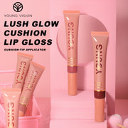 Liquid Glossy Lip Gloss Plush Brush Head Squeeze Lip Gloss Lip Glaze