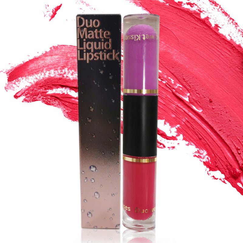 Coosei Double Sided Velvet Waterproof Liquid Matte Lipstick - Coosei