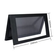 Coosei Black Matte Empty Magnetic Eyeshadow Palette cardboard Large size  Z PALETTE  BL  - Coosei