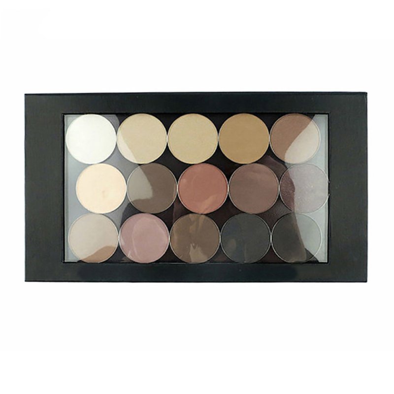 Coosei Black Matte Empty Magnetic Eyeshadow Palette cardboard Large size BL - Coosei