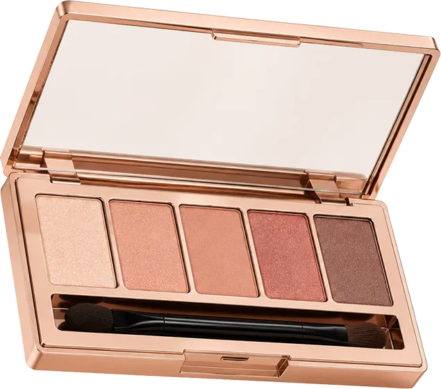 Private label eyeshadow palette with custom logo